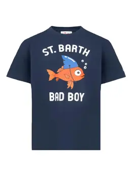 MC2 Saint Barth Kids: Футболка с принтом 