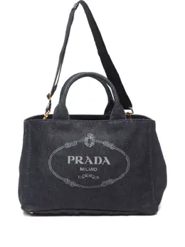 Prada Pre-Owned: Чёрная сумка 