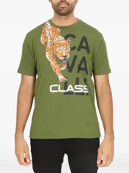 Cavalli Class: Футболка с принтом 