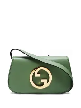 Gucci Pre-Owned: Зелёная сумка 