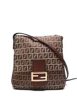 Fendi Pre-Owned: Светлая сумка 