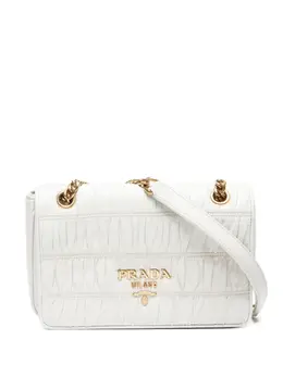 Prada Pre-Owned: Белая сумка 