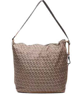 Fendi Pre-Owned: Бежевая сумка 