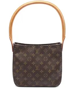 Louis Vuitton Pre-Owned: Коричневая сумка-шоппер 