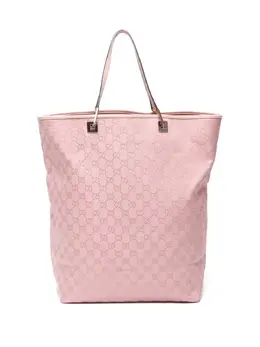 Gucci Pre-Owned: Розовая сумка-шоппер 
