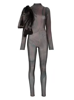 Atu Body Couture: Комбинезон с принтом 