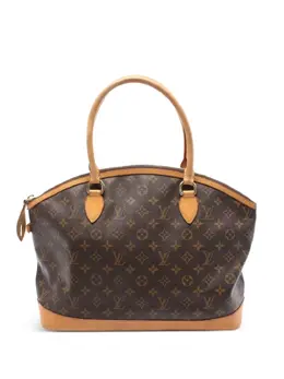 Louis Vuitton Pre-Owned: Коричневая сумка-шоппер 