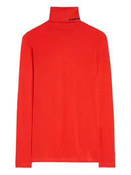 Jil Sander: Оранжевая футболка 