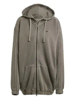 adidas: Чёрная толстовка  Trefoil