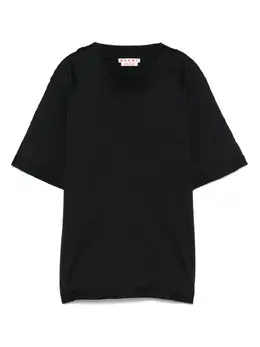 Marni: Чёрная футболка 
