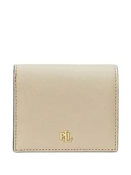 Lauren Ralph Lauren: Бежевый картхолдер 