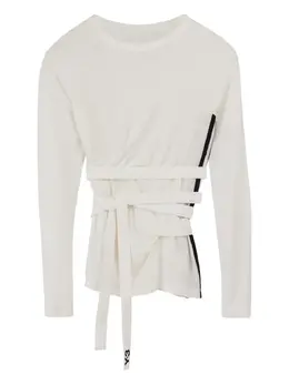 Y-3: Белая футболка 