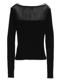PINKO: Чёрный свитер 