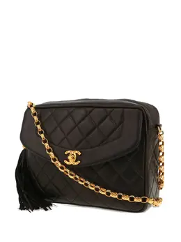CHANEL Pre-Owned: Чёрная сумка 