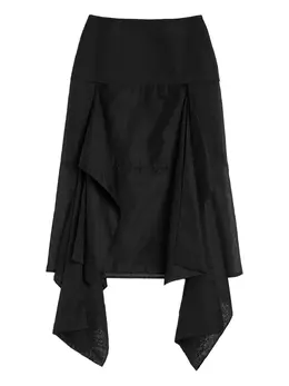 Jil Sander: Юбка миди 