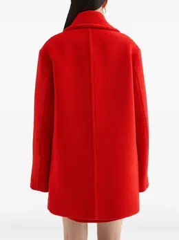 Jil Sander: Пальто из шерсти 