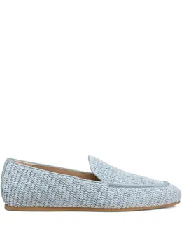 Stuart Weitzman: Светлые лоферы 