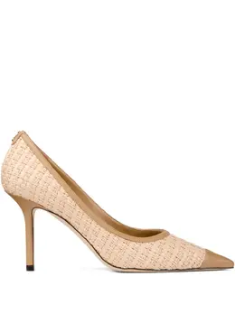 Jimmy Choo: Светлые туфли  Love
