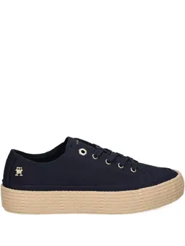 Tommy Hilfiger: Синие кроссовки 