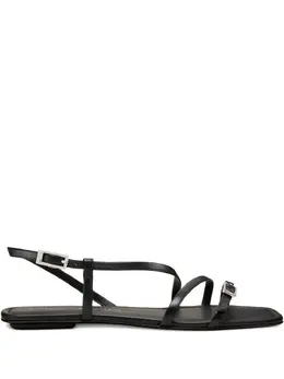 Stuart Weitzman: Чёрные сандалии 