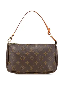 Louis Vuitton Pre-Owned: Коричневая сумка 