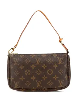 Louis Vuitton Pre-Owned: Коричневая сумка 