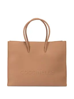 Coccinelle: Светлая сумка-шоппер 