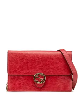 Gucci Pre-Owned: Красный кошелёк 