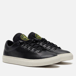 Stone Island: Чёрные кроссовки 