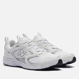 New Balance: Белые кроссовки 