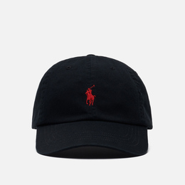 Polo Ralph Lauren: Чёрная кепка 