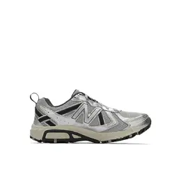 New Balance: Серебристые кеды 