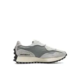 New Balance: Серые кеды  327