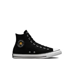 Converse: Чёрные кеды  Chuck Taylor All Star
