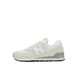 New Balance: Серые кеды  574