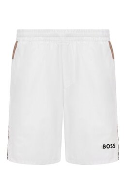 BOSS Green: Белые шорты 