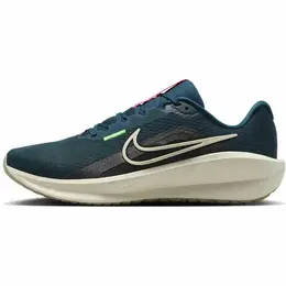 NIKE: Синие кроссовки 