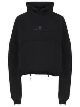 BALENCIAGA: Хлопковая толстовка 