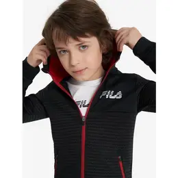 Fila: Чёрная толстовка 