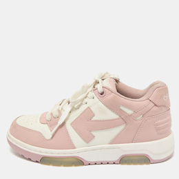 Off-White: Белые кроссовки 