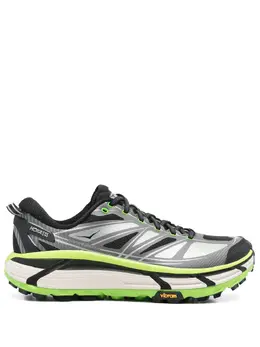 HOKA: Чёрные кроссовки 