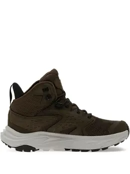 HOKA: Коричневые кроссовки 