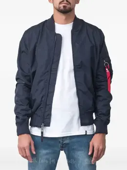 Alpha Industries: Голубая куртка 