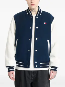 Tommy Jeans: Синяя куртка 