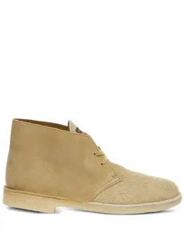 Clarks Originals: Бежевые ботинки 