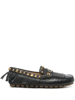 Valentino Garavani: Чёрные лоферы 