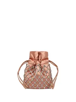 Aquazzura: Розовый клатч 