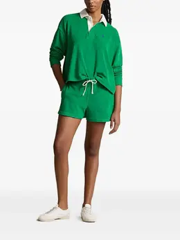 Polo Ralph Lauren: Зелёные шорты 