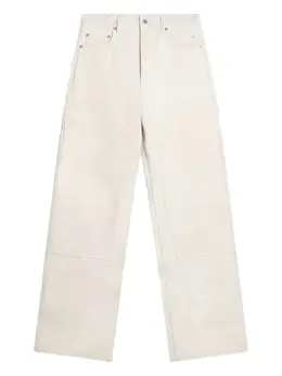 Rick Owens DRKSHDW: Белые джинсы 