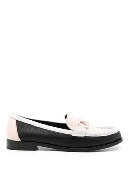 Ferragamo: Чёрные мокасины  Gancini